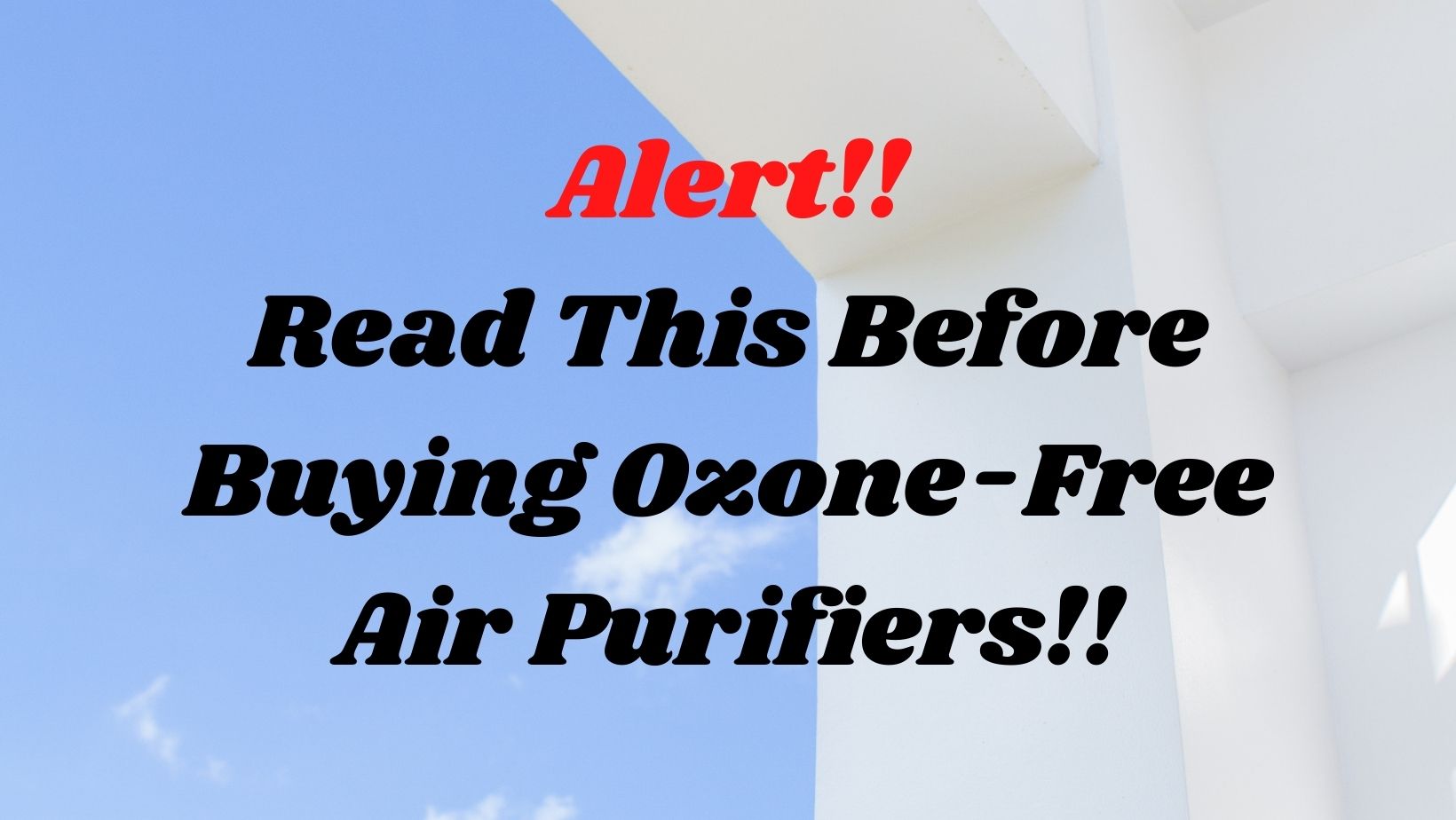 Ozone-free Air Purifiers Featured Image