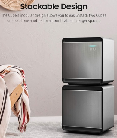 Samsung Cube Air Purifier Stack Design